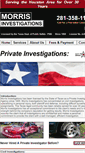 Mobile Screenshot of morrisinvestigations.net